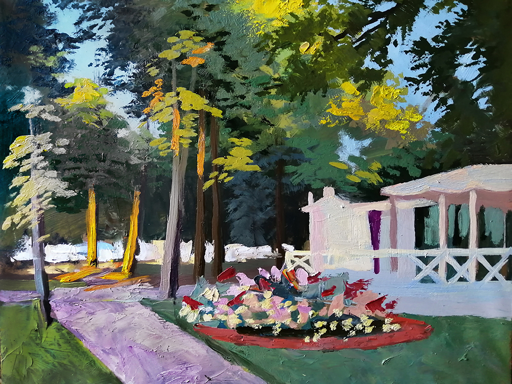 Летняя сцена